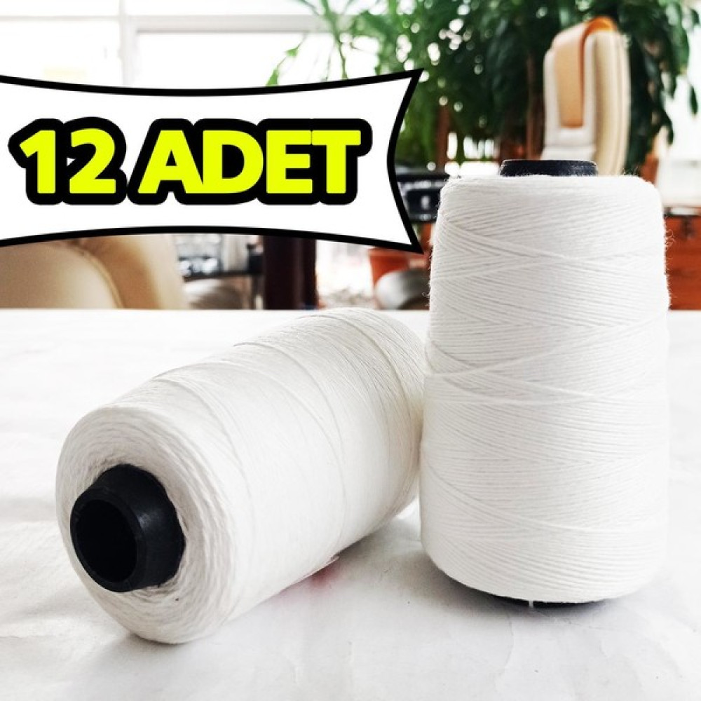 Fdm Çuval Ağzı Dikiş Makinası Ipi 12 Bobin - Beyaz Oyun & Hobi Fiyatı