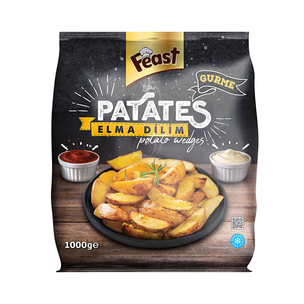 Feast Elma Dilim Patates 1 Kg Dondurulmuş Gıda Fiyatı