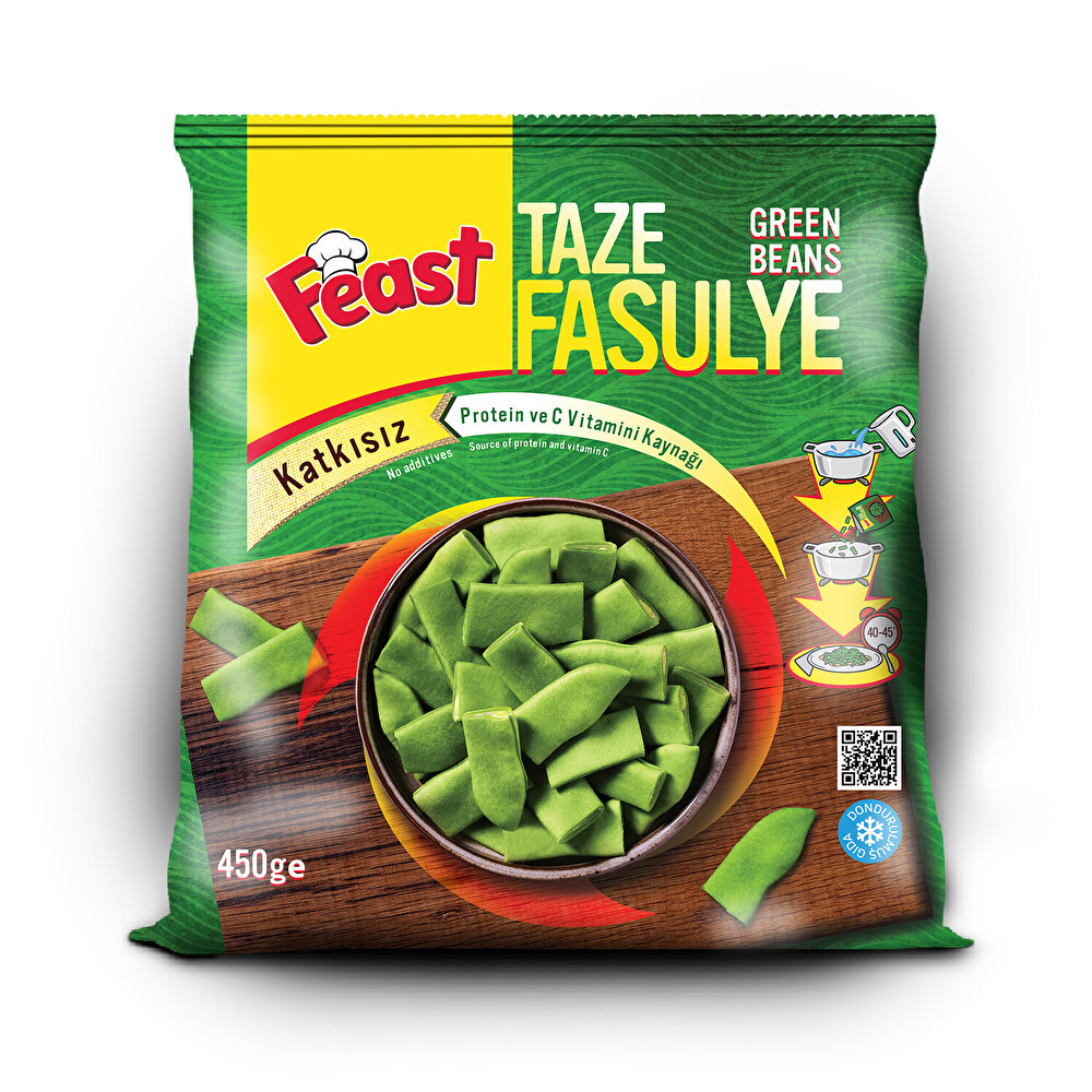 Feast Taze Fasulye 450 G Dondurulmuş Gıda Fiyatı