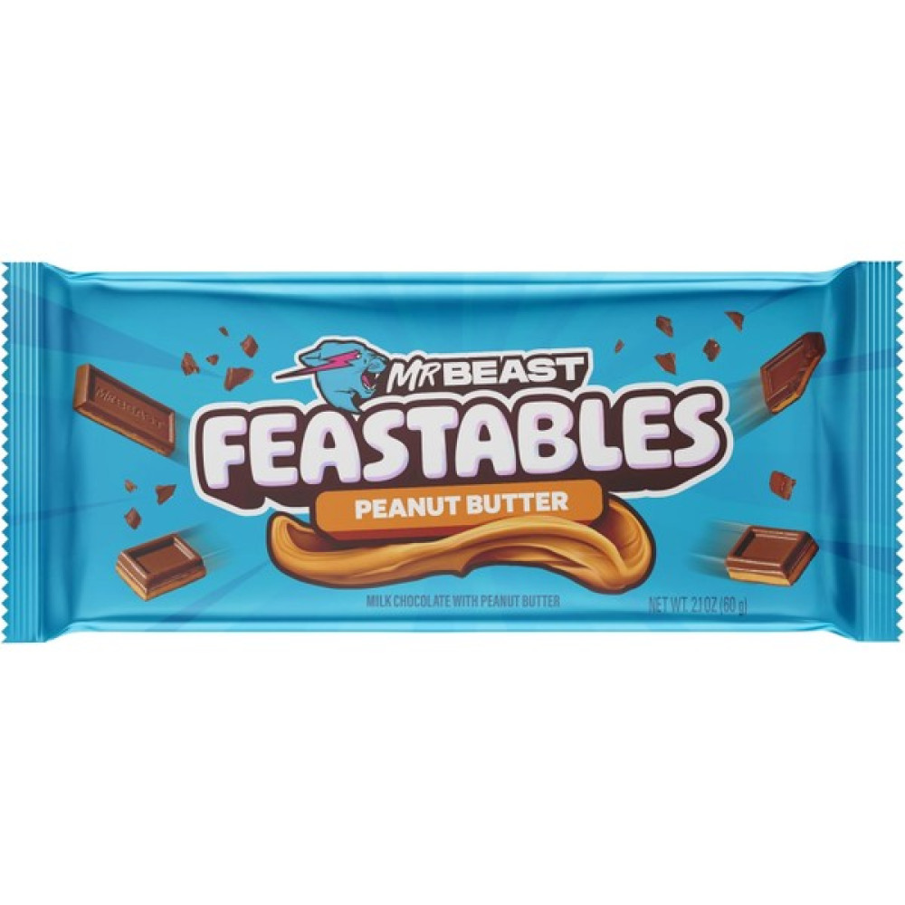 Feastables Mr Beast Peanut Butter 60g - 60 gr Çikolata ve Gofret Fiyatı