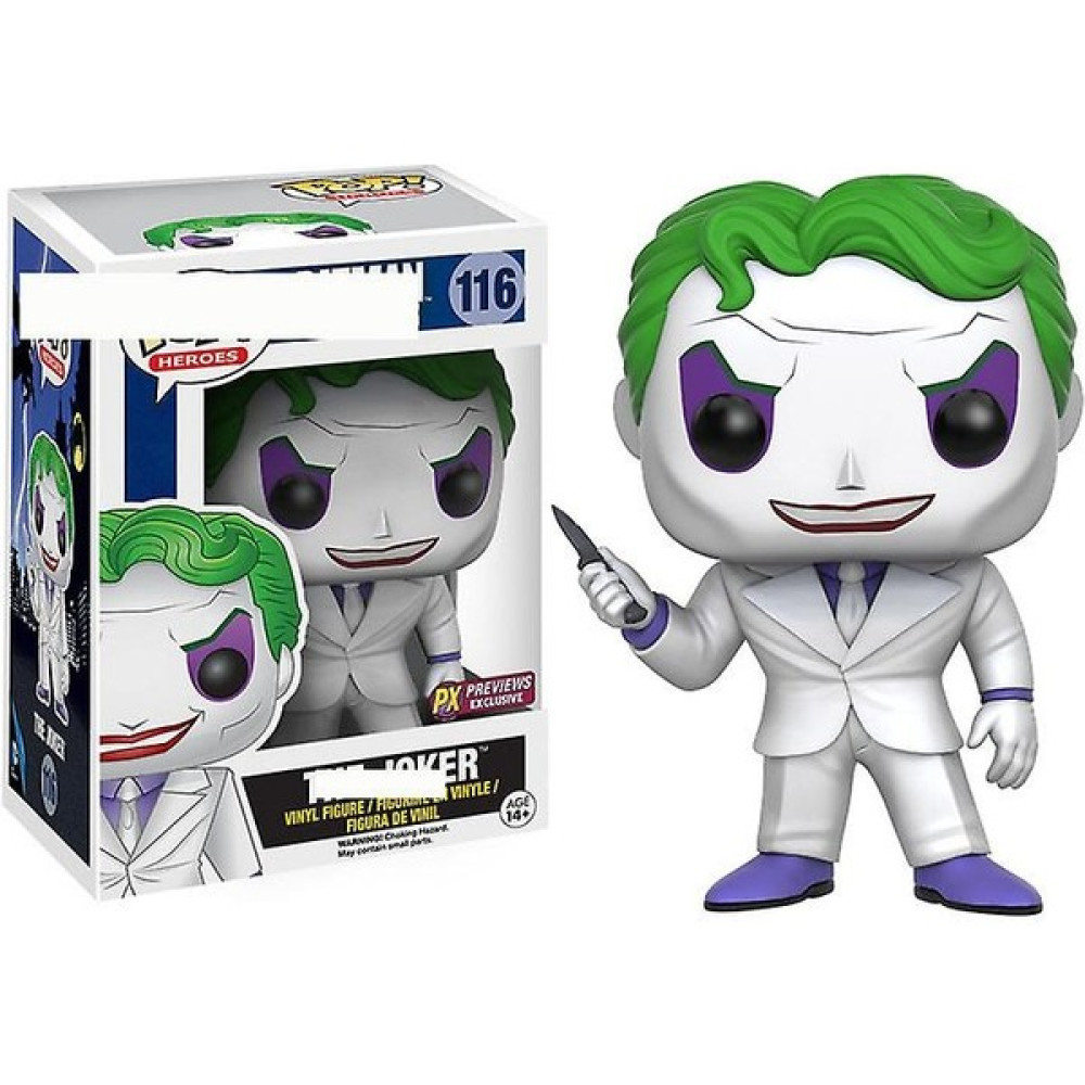 Featureds Batman Joker Joker Animasyon Figürü (Yurt Dışından) - Beyaz Oyuncak Fiyatı