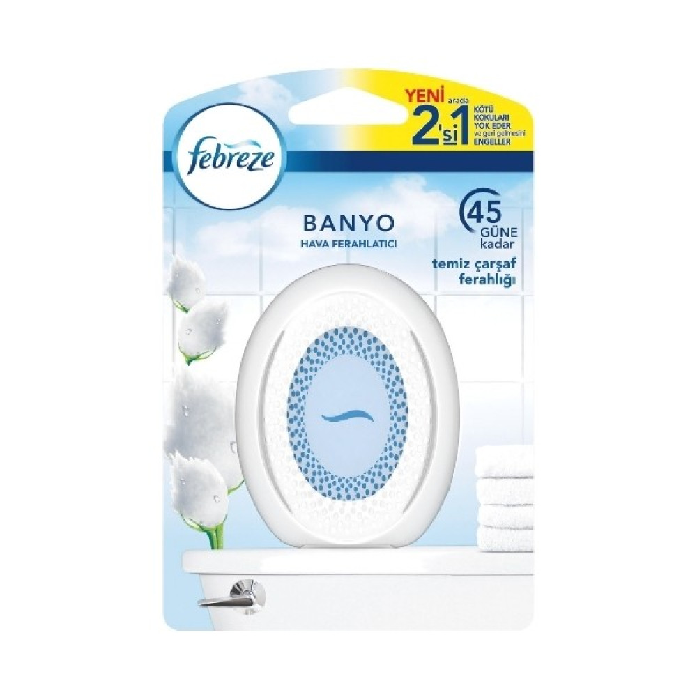 Febreze 2'li Febreze Banyo Temiz Çarşaf Ferahlığı - 10 kg Çamaşır Deterjanı Fiyatı