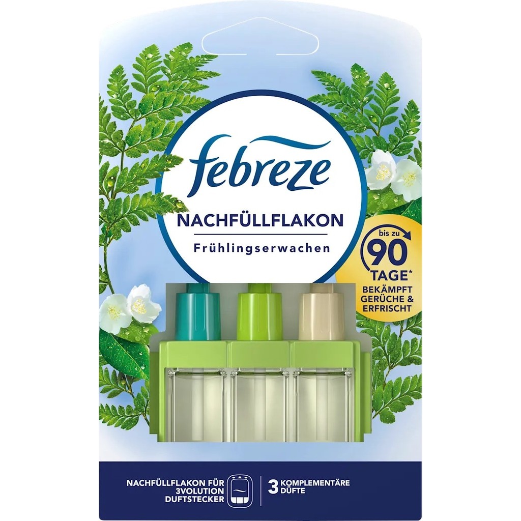 Febreze 3VOLUTION Bahar Yedek Koku 20 ml – “frühlingserwachen” Ilkbahar Ferahlığı, 90 Gün Süre Diğer Fiyatı