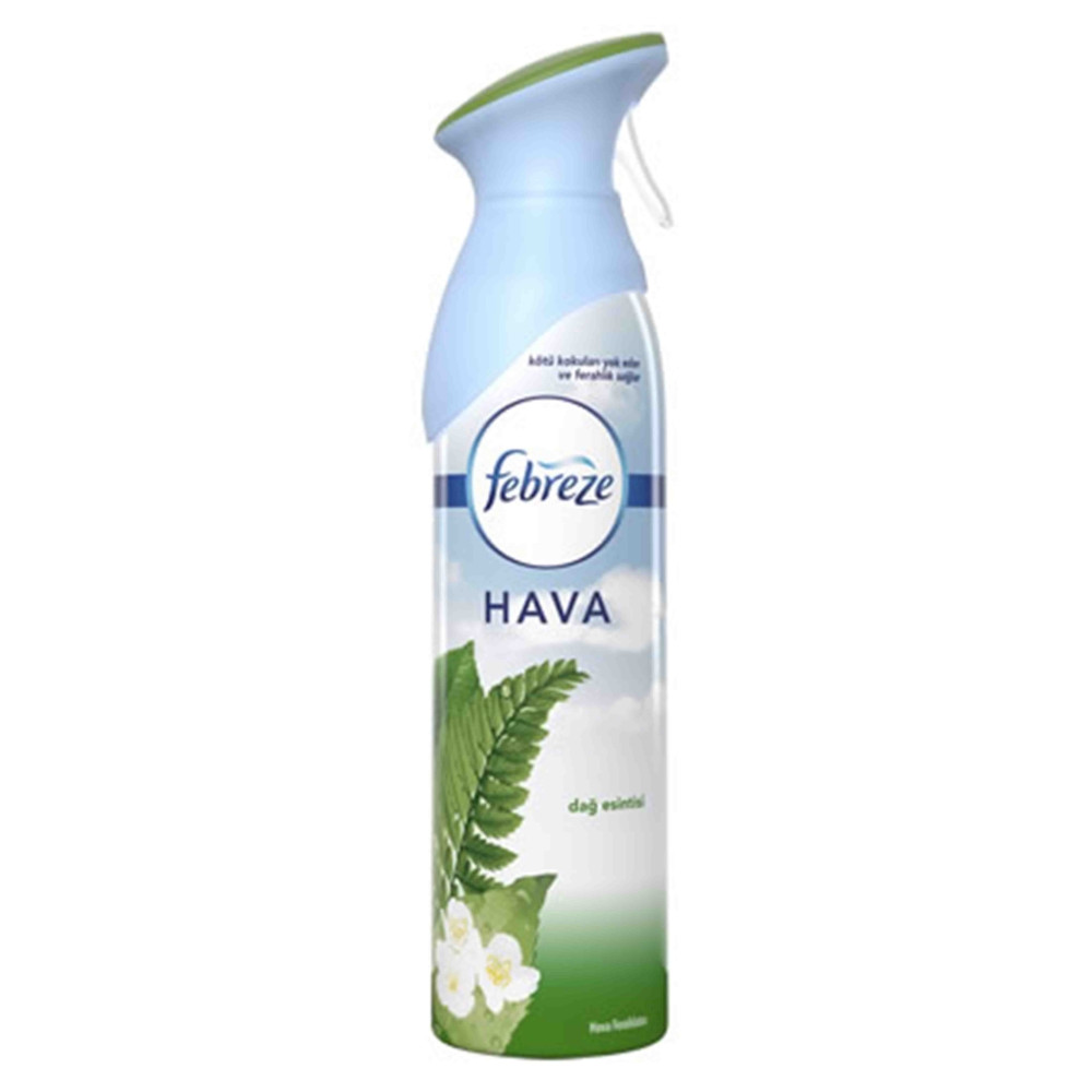 Febreze Oda Kokusu Aerosol Sprey 300 ml Dağ Esintisi