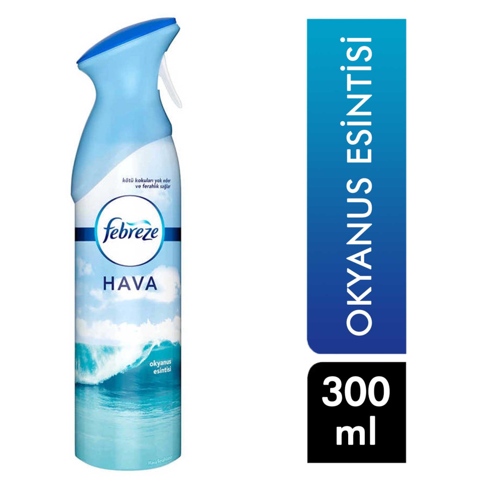 Febreze Oda Kokusu Aerosol Sprey 300 ml Okyanus Esintisi Diğer Fiyatı