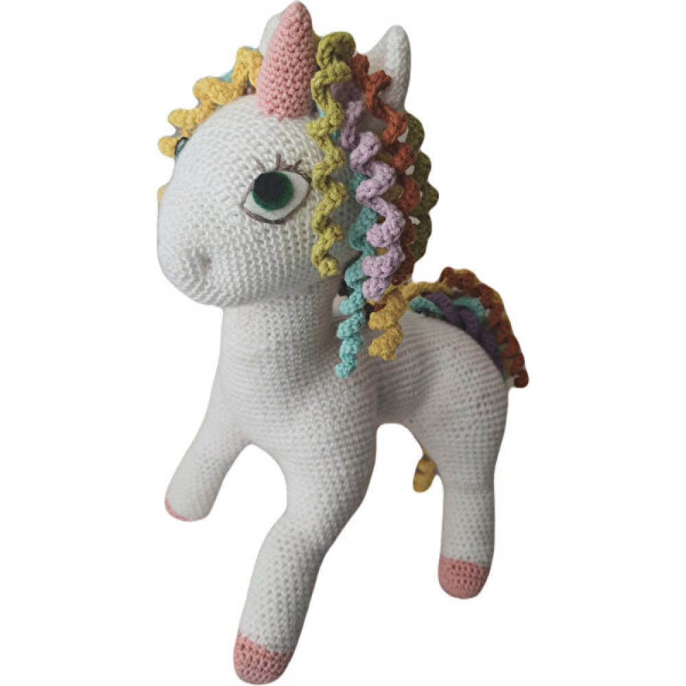 Feel Art Unikorn Bebek Amigurumi Organik Oyuncak - Unicorn Bebek Oyuncakları Fiyatı