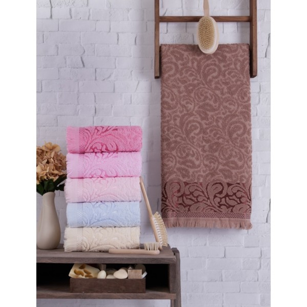 Feel Damask 6'lı El ve Yüz Havlu Seti - 50 x 90 cm El / Yüz Havlusu Fiyatı