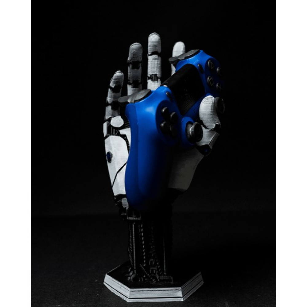 Fehu3D Robot El Konsol Tutucu-Playstation Kolu Xbox Kolu Tutucu-Oyuncu Kolu Tutucu 25 cm - 1. Kol Oyun Konsolu - Beyaz Oyun Konsolları Fiyatı