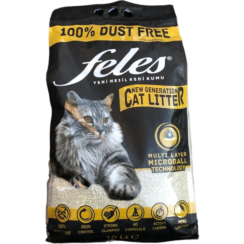 Feles %100 Tozsuz Kedi Kumu 10 Litre Evcil Hayvan Ürünleri Fiyatı