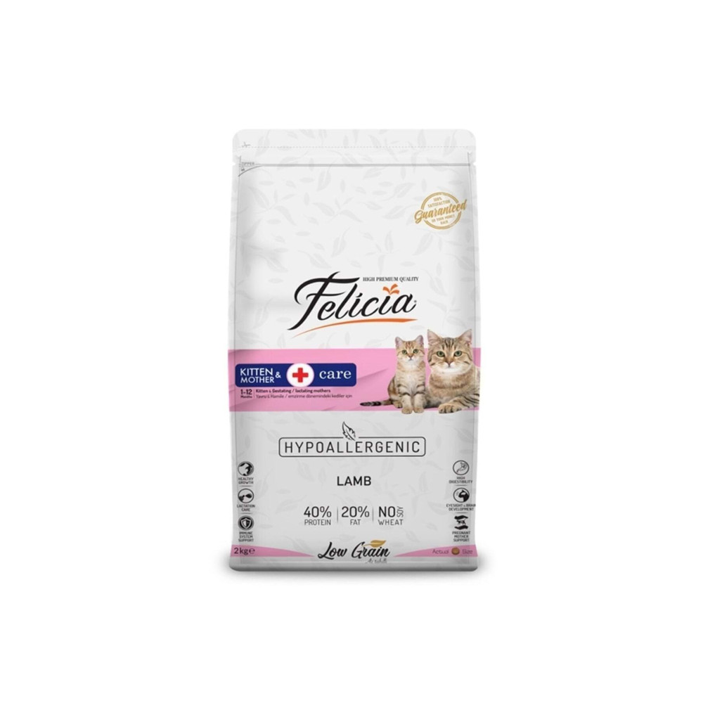 Felicia Kitten & Mother Düşük Tahıllı Kuzu Etli Yavru Kedi Maması 2 Kg Evcil Hayvan Ürünleri Fiyatı