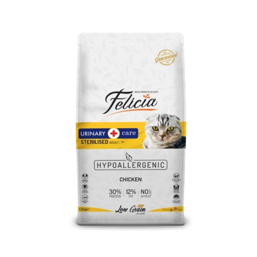 Felicia Tavuklu Kısırlaştırılmış Yetişkin Kedi Maması 12 Kg Evcil Hayvan Ürünleri Fiyatı