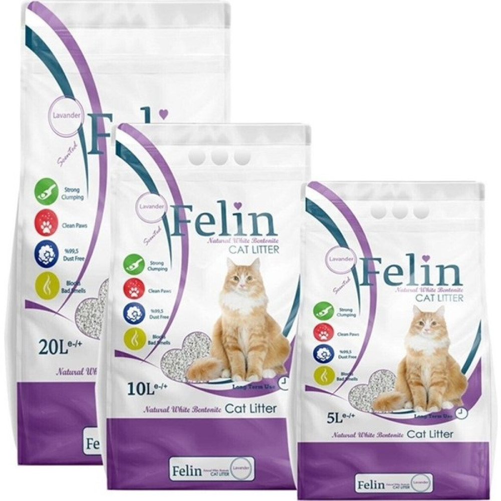 Felin Lavanta Kokulu Bentonit Kedi Kumu 5 Lt Evcil Hayvan Ürünleri Fiyatı
