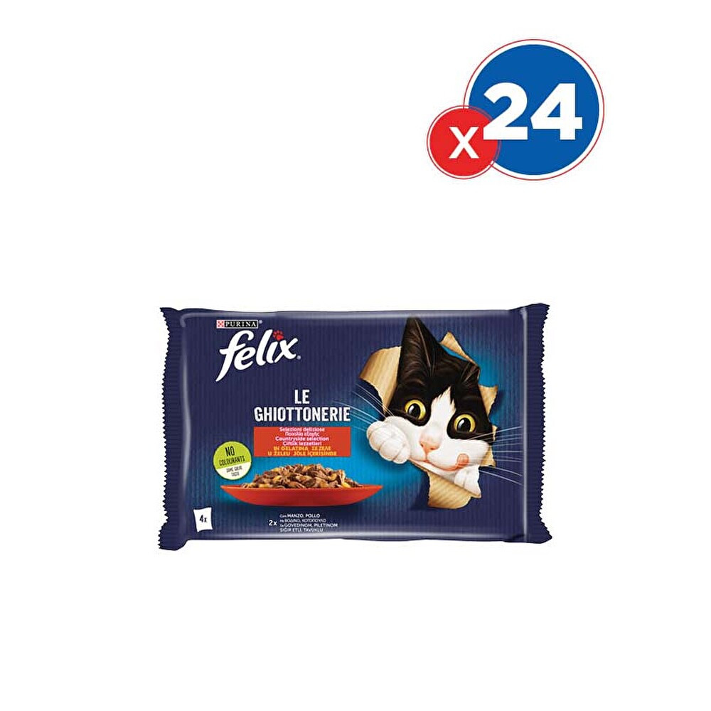 Felix Etli Kedi Maması 85 GrX24'lü Evcil Hayvan Ürünleri Fiyatı