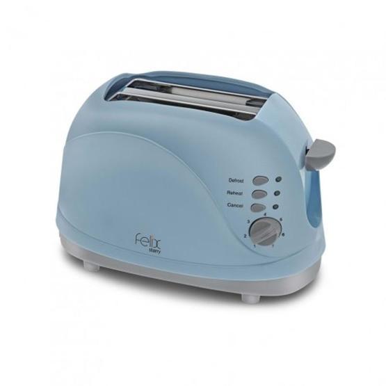 Felix FL285 Starry 700 W 7 Programlı 2 Dilim Hazneli Ekmek Kızartma Makinesi Mavi