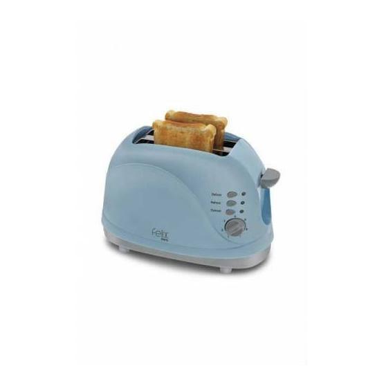 Felix FL285 Starry 700 W 7 Programlı 2 Dilim Hazneli Ekmek Kızartma Makinesi Mavi