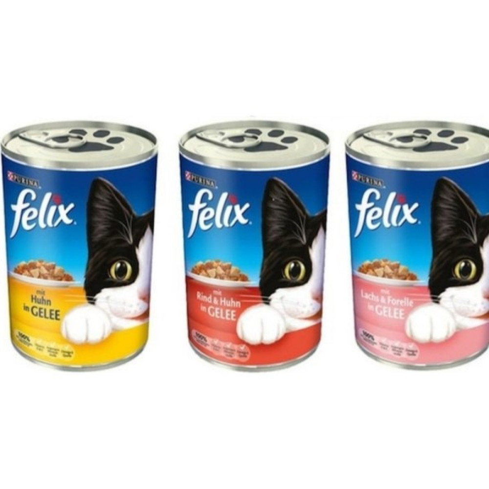 Felix Kedi Konservesi Karışık 24 x 400 gr Evcil Hayvan Ürünleri Fiyatı