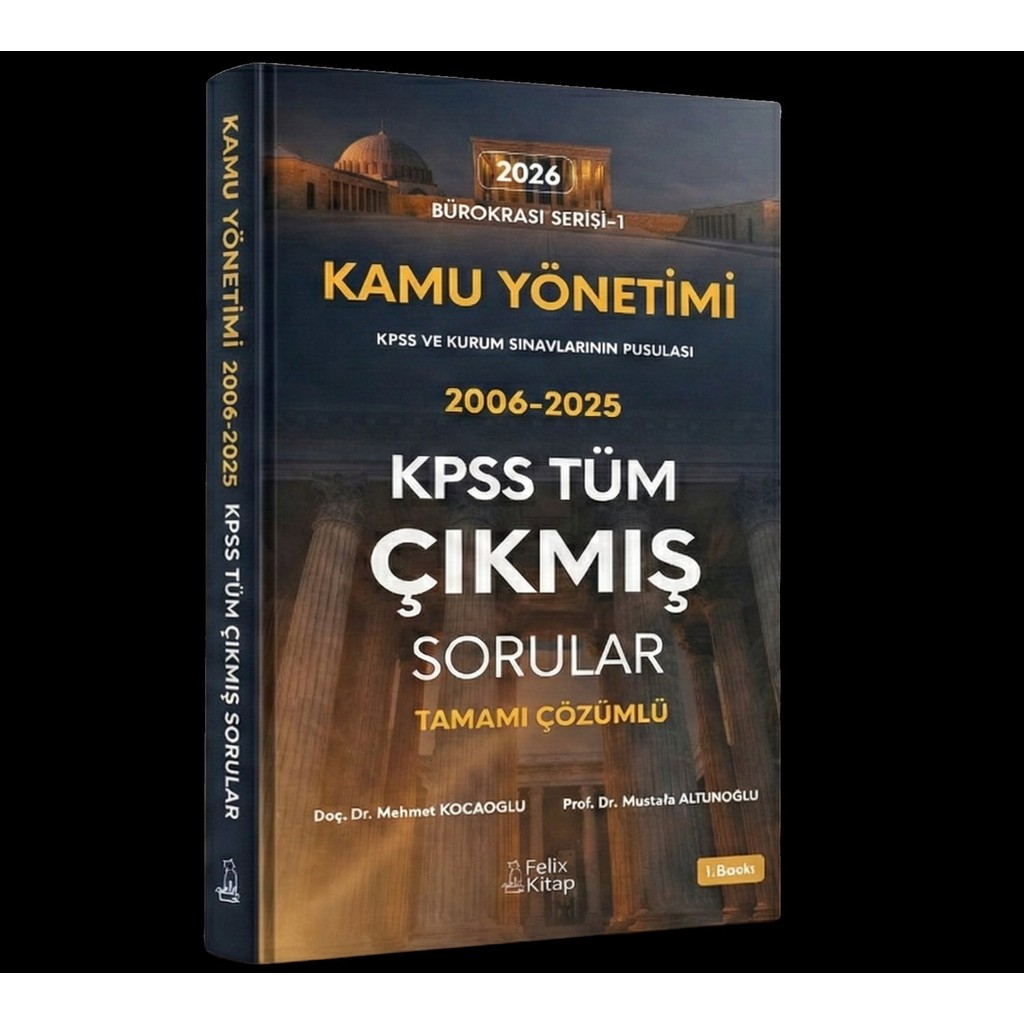 Felix Kitap Kamu Yönetimi KPSS Çıkmış Tüm Sorular Tamamı Çözümlü 530 Sayfa Büyük Boy Diğer Fiyatı