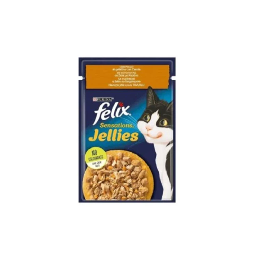 Felix Sensation Tavuk & Havuçlu Kedi Yaş Mama 85 Gr Evcil Hayvan Ürünleri Fiyatı