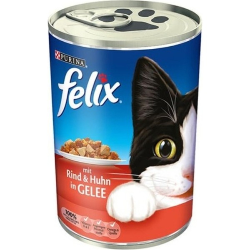 Felix Sığır Etli ve Tavuklu Kedi Konservesi 400 gr 2 Adet Evcil Hayvan Ürünleri Fiyatı