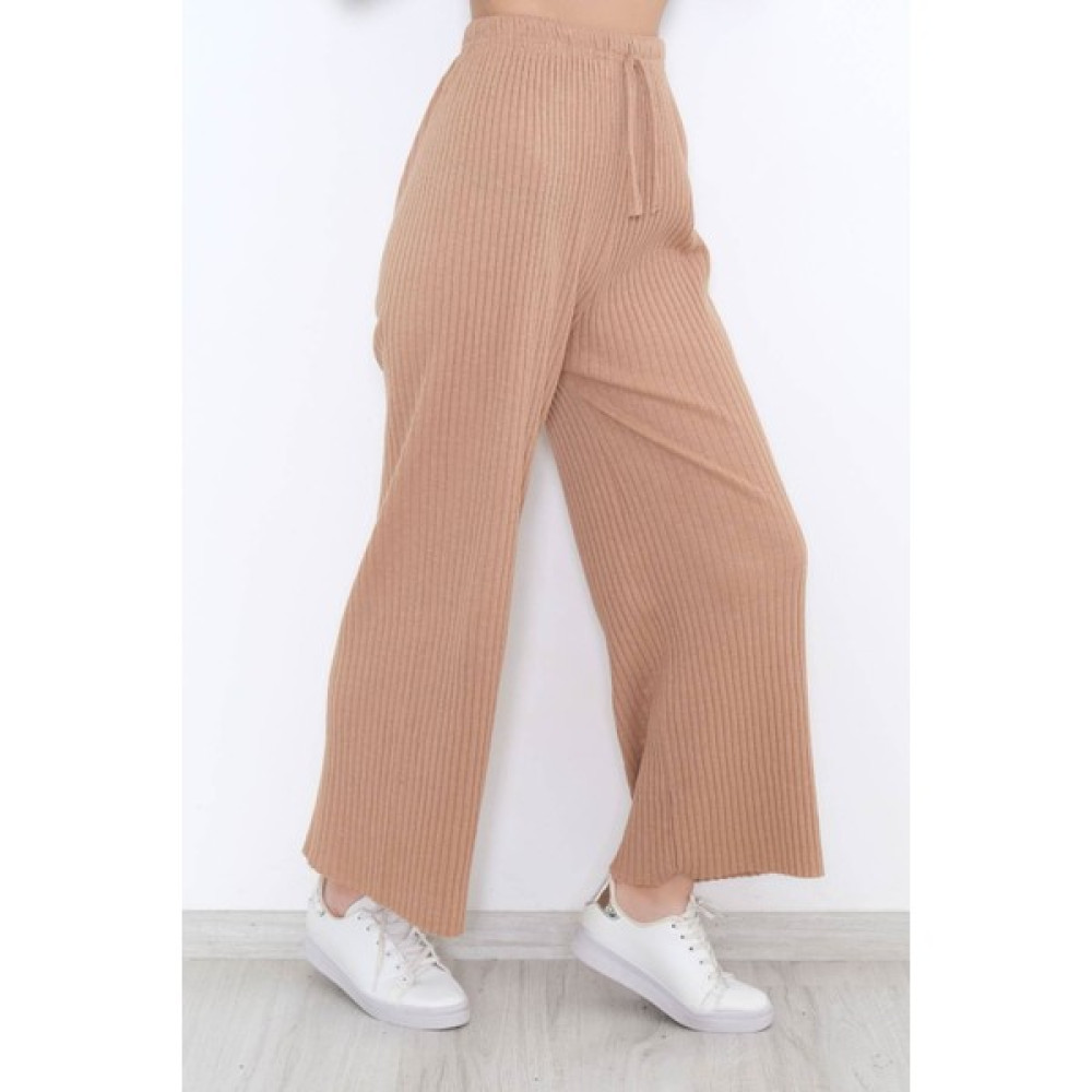 Felkant Fitilli Pantolon Açıkkahve - 8337.1567. Kadın Pantolon Fiyatı