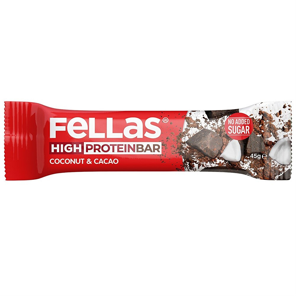 Fellas Hindistan Cevizi Ve Kakaolu Yüksek Protein Bar 45 Gr Granola ve Bar Fiyatı