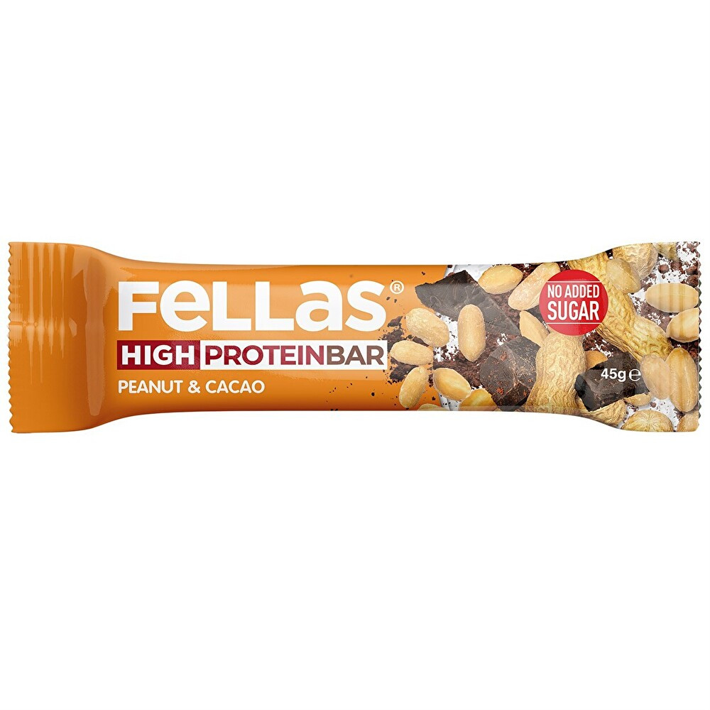 Fellas Yer Fıstığı Ve Kakao Yüksek Protein Bar 45 Gr Granola ve Bar Fiyatı