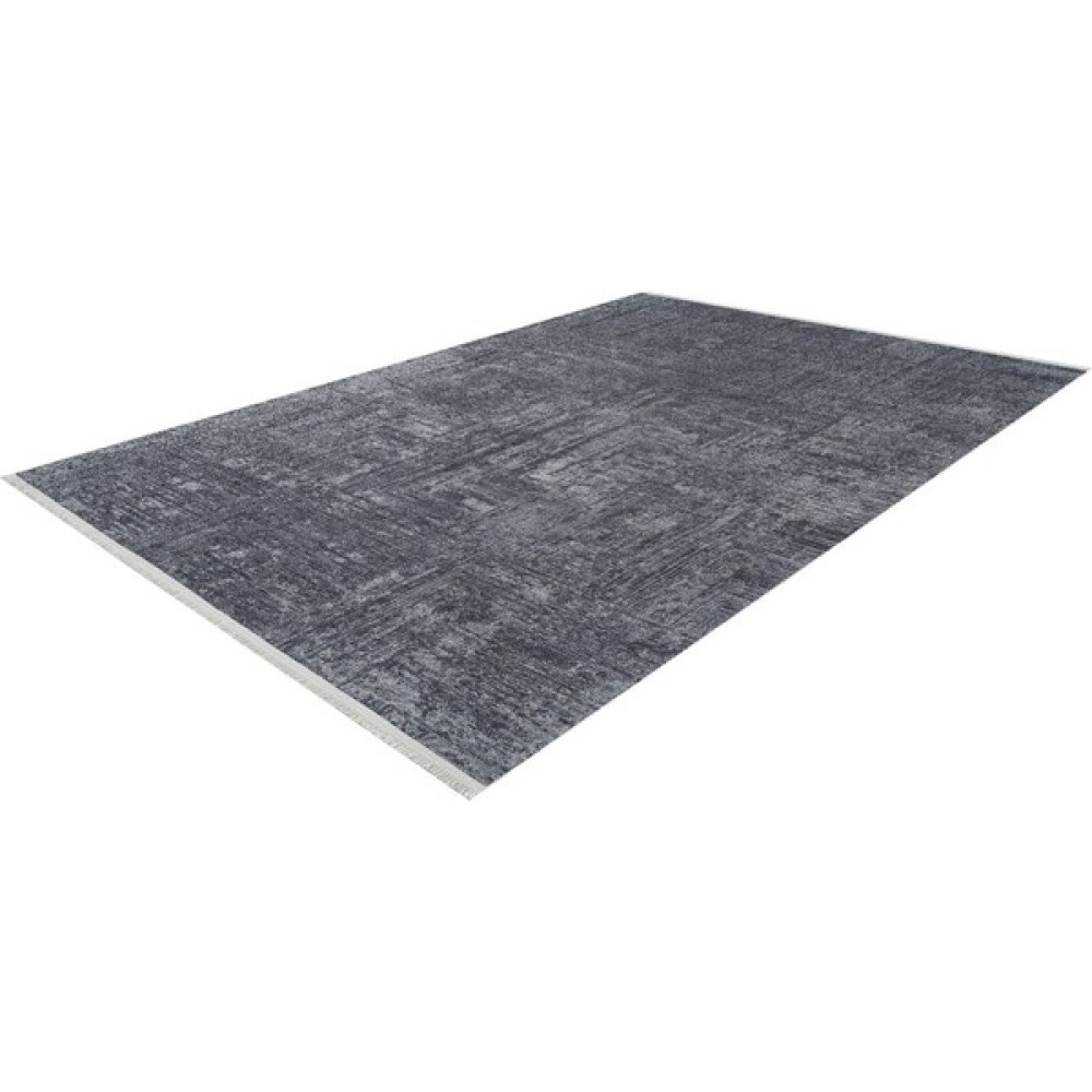 Felylor Gri Modern Dijital Baskı Makinede Yıkanabilen Dekoratif Kaymaz Halı Yolluk - 130 x 150 cm Salon Halısı Fiyatı