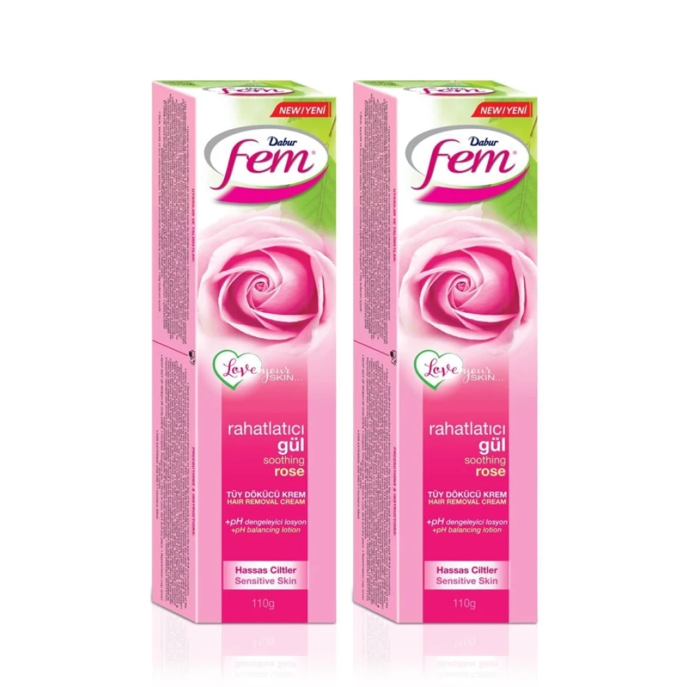 Fem Gül Özlü Tüy Dökücü Krem 110Grx2 Tüy Temizleme Makineleri Fiyatı