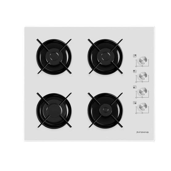 Femaş 5001 + 3140 CE + FD 102 Beyaz Ankastre Set