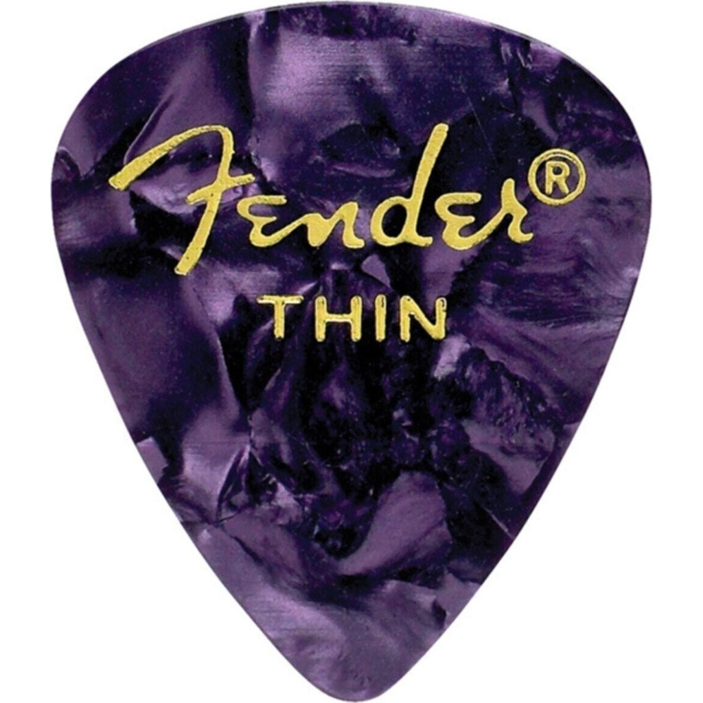 Fender 351 Premium Celluloid Picks Purple Moto - Thin - 1 Adet Pena Diğer Fiyatı