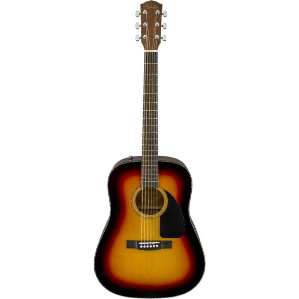 Fender CD-60 Dreadnought Ceviz Klavye Sunburst Akustik Gitar Akustik Gitarlar Fiyatı