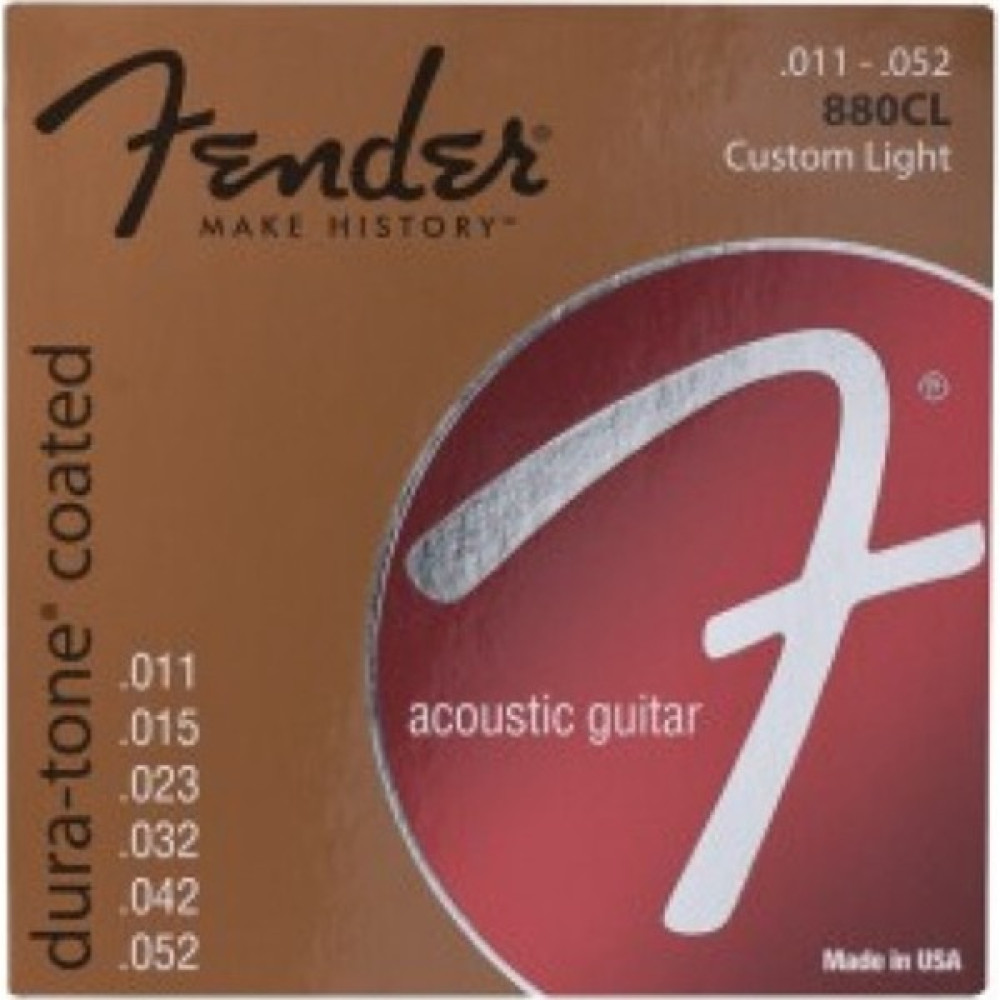 Fender Dura-Tone Coated 11-52 Akustik Gitar Teli 0730880003 Oto Boyaları Fiyatı