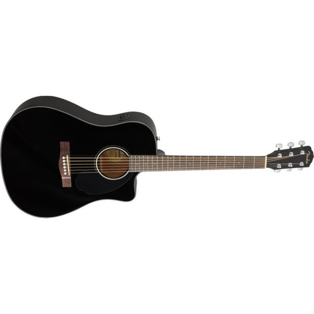 Fender FA-125CE Dreadnought Siyah Elektro Akustik Gitar Akustik Gitarlar Fiyatı