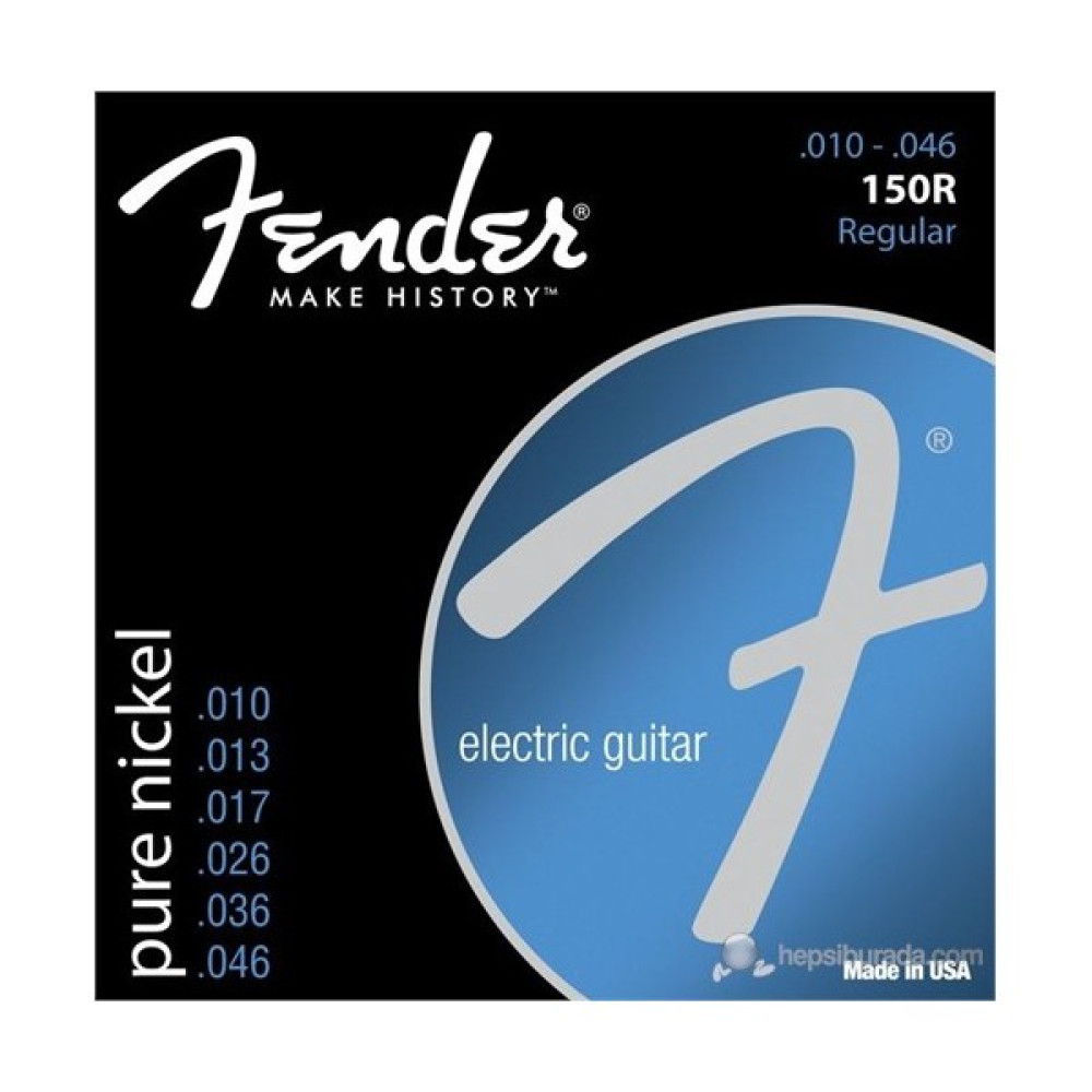 Fender Original 150 Guitar Strings, Pure Nickel Wo Oto Boyaları Fiyatı