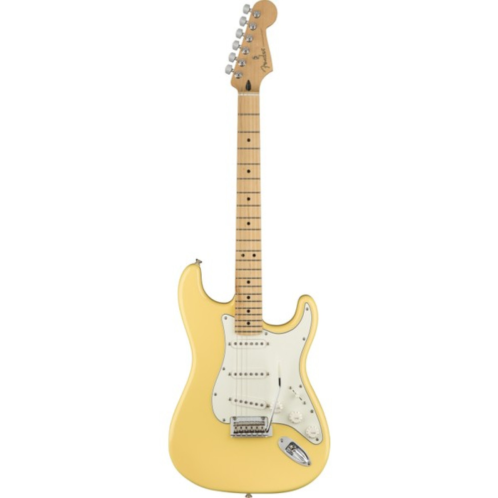 Fender Player Stratocaster Akçaağaç Klavye Buttercream Elektro Gitar - Sarı Elektro Gitarlar Fiyatı