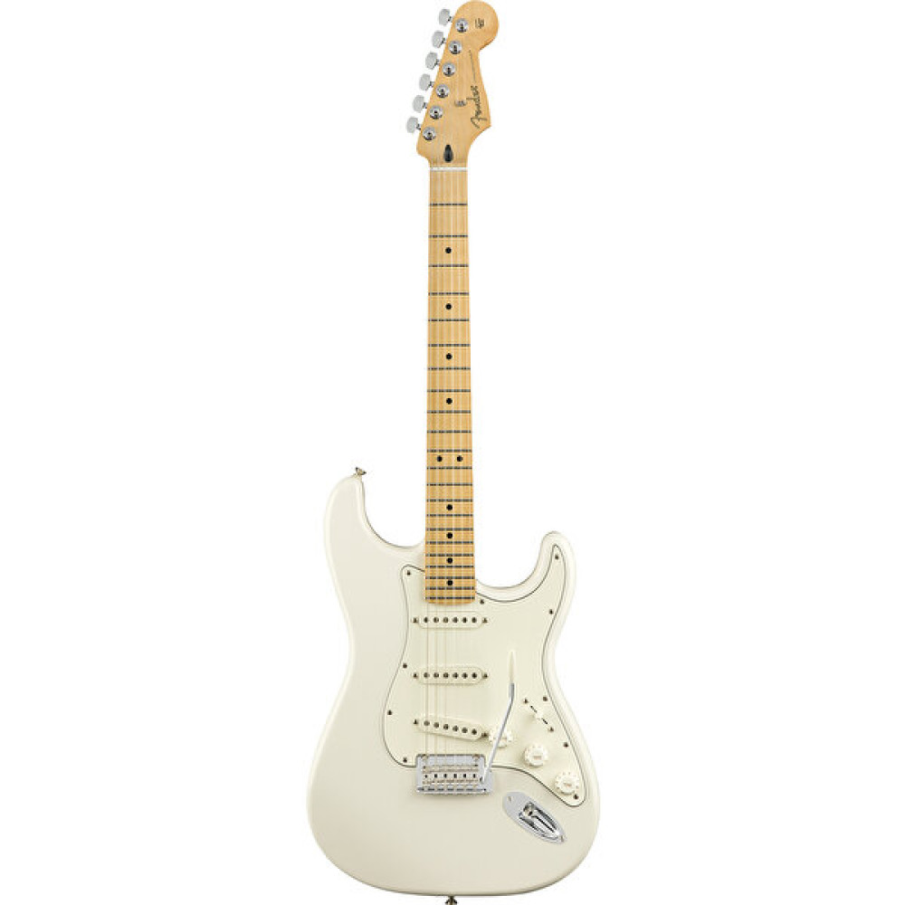 Fender Player Stratocaster Akçaağaç Klavye Polar White Elektro Gitar - Beyaz Elektro Gitarlar Fiyatı