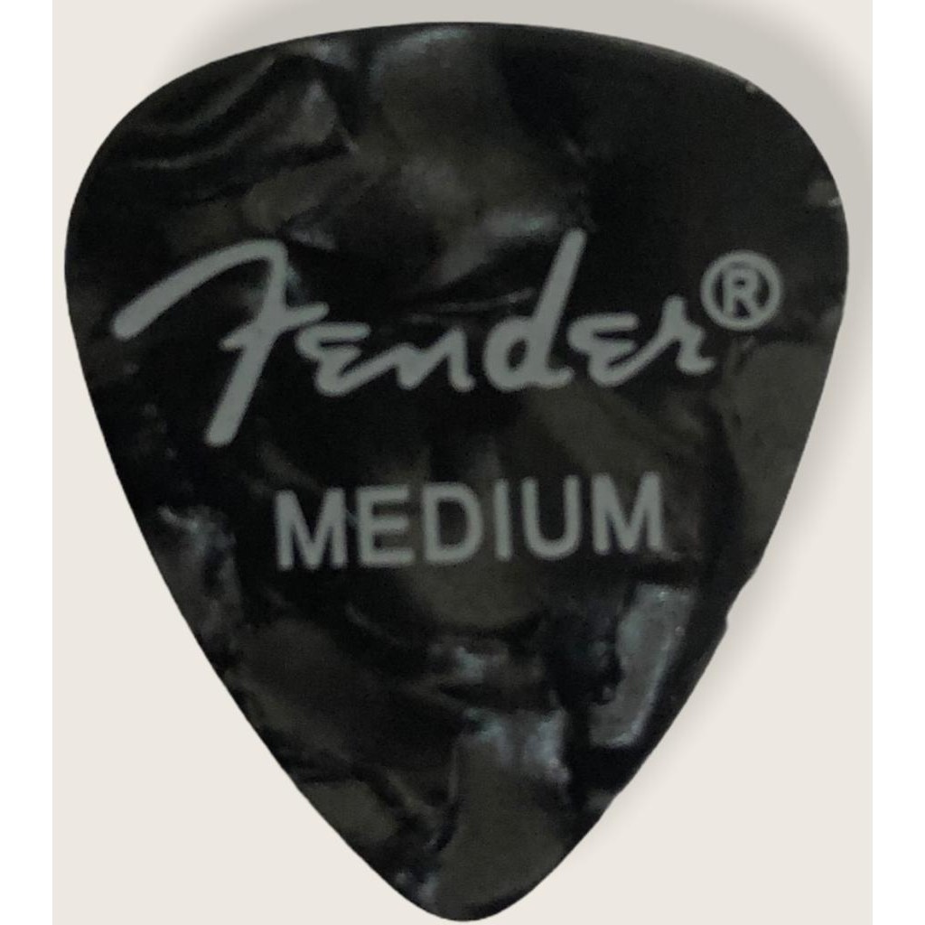 Fender Premium 351 Shape Celluloid Picks Black Moto Medium Pena - 1 Adet Diğer Fiyatı