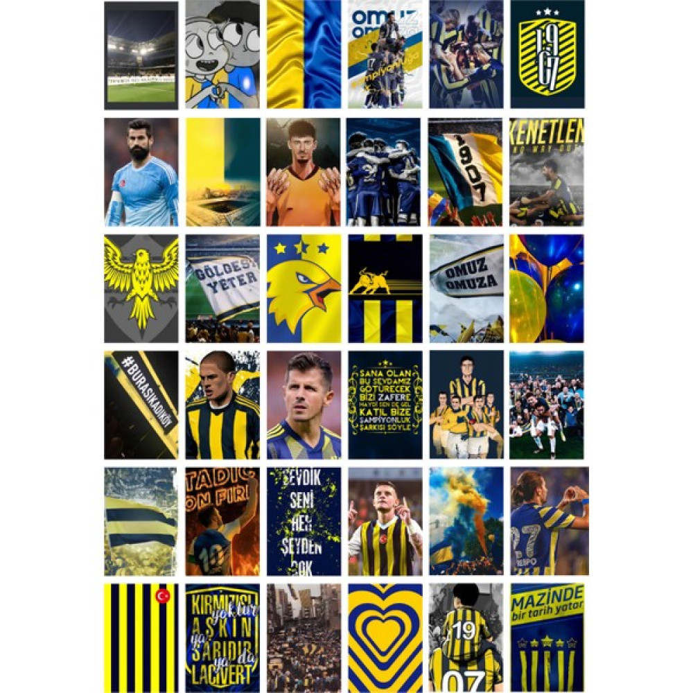Fener 36'lı Poster Duvar Posteri Seti - 3 Poster Fiyatı