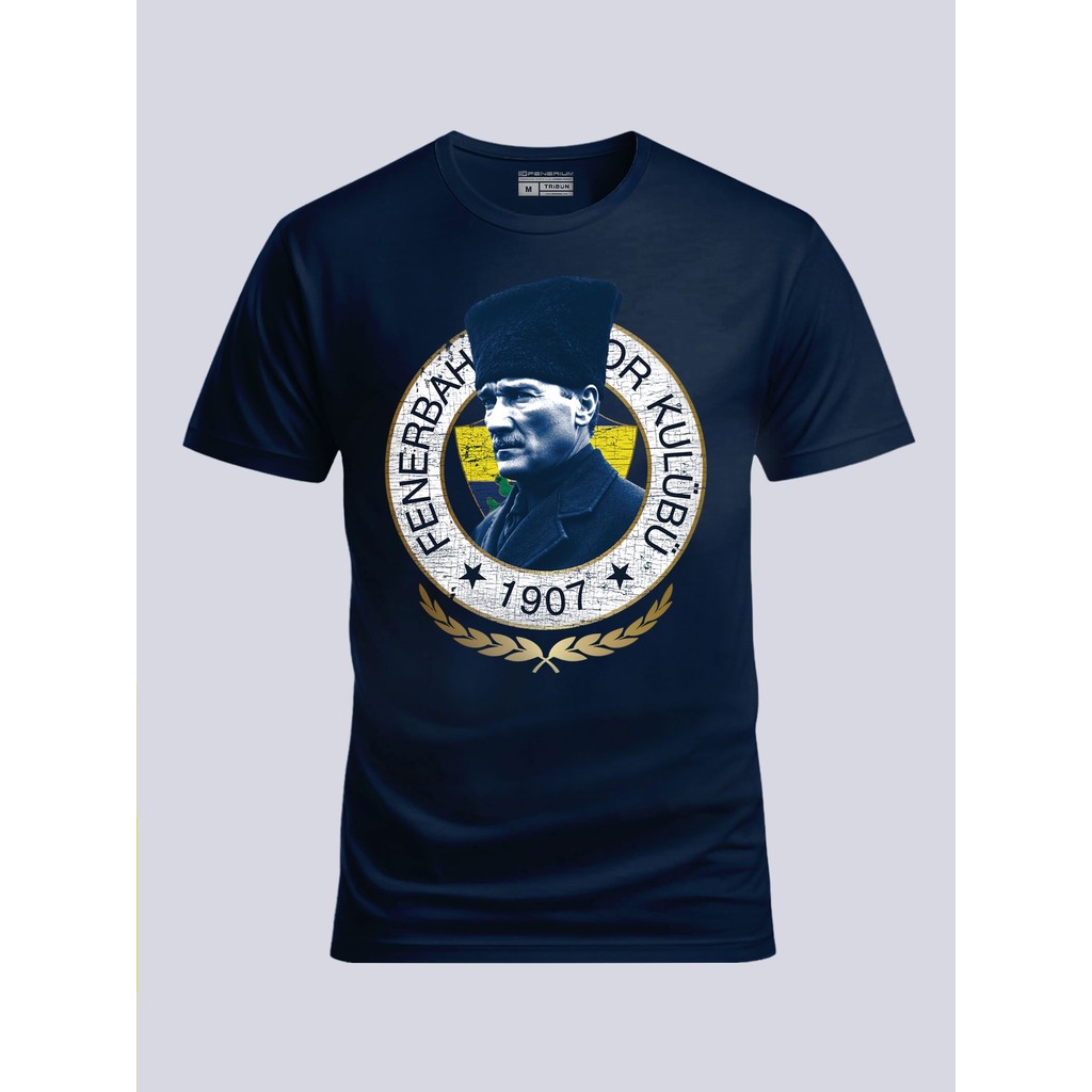 Fenerium Erkek Atatürk T-Shirt XL Beden Mavi Renk Fenerbahçe Kulübü Temalı Giyim & İç Giyim Fiyatı