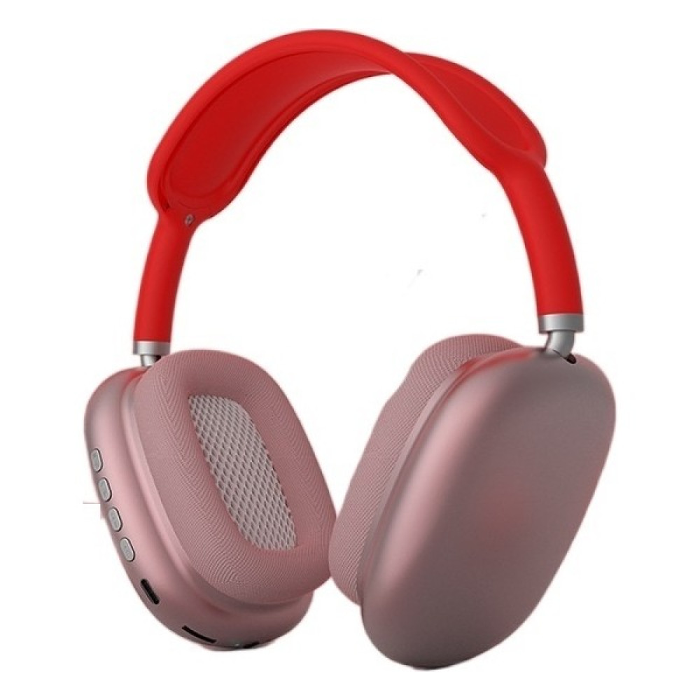 Fengxun-HB Kulak Üstü P9 Bluetooth Spor Kablosuz Kulaklık (Yurt Dışından) - Açık Kırmızı Kulak Üstü Kulaklık Fiyatı