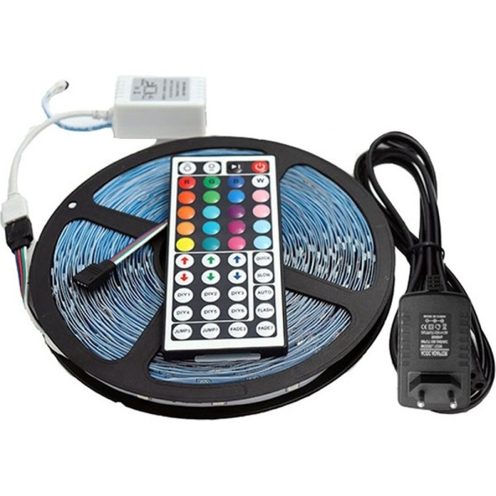 Fengxun-HB LED Şerit Işık 12V2835RGB5050 Yedi Renkli LED Şerit Işık Renk Değiştiren Yumuşak Şerit Işık Su Geçirmez Set (Yurt Dışından) Led Aydınlatmalar Fiyatı