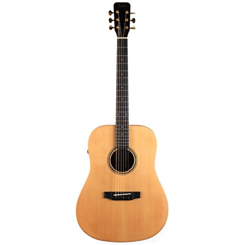 Fenix Da10E-Na Natural Elektro Akustik Gitar Akustik Gitarlar Fiyatı