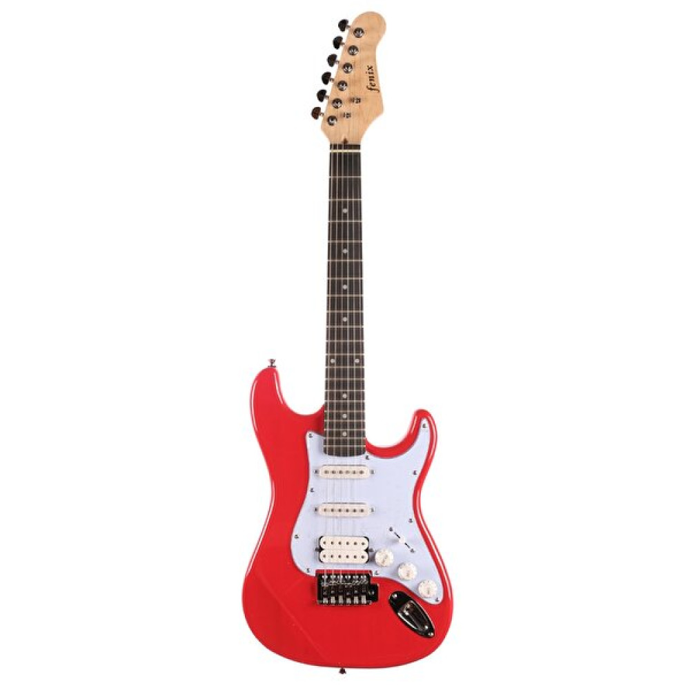 Fenix Fsh-Mini-Frd Parlak Kırmızı Elektro Gitar Elektro Gitarlar Fiyatı