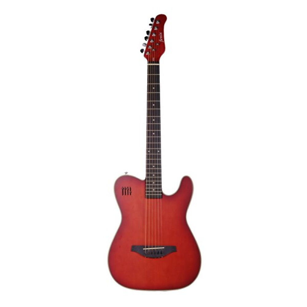 Fenix Ft-22Rd Kırmızı Elektro Akustik Gitar Akustik Gitarlar Fiyatı