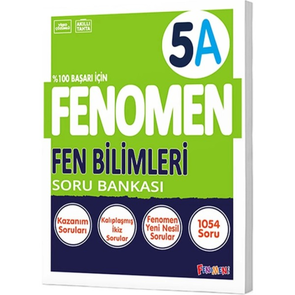 Fenomen 5. Sınıf Fen Bilimleri (A) Soru Bankası Fen - Bilişim ve Teknoloji Fiyatı