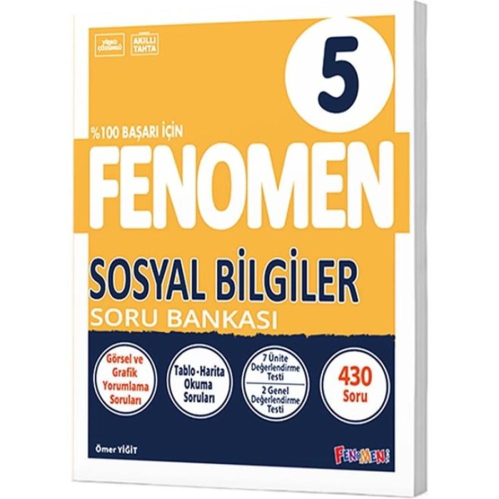 Fenomen 5 Sosyal Bilgiler Soru Bankası Sosyal Bilgiler Fiyatı