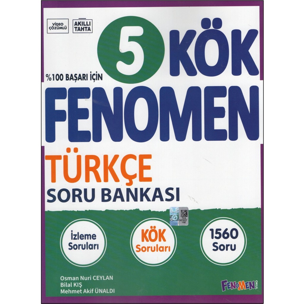 Fenomen 5.sınıf Kök Türkçe Soru Bankası Türkçe Fiyatı