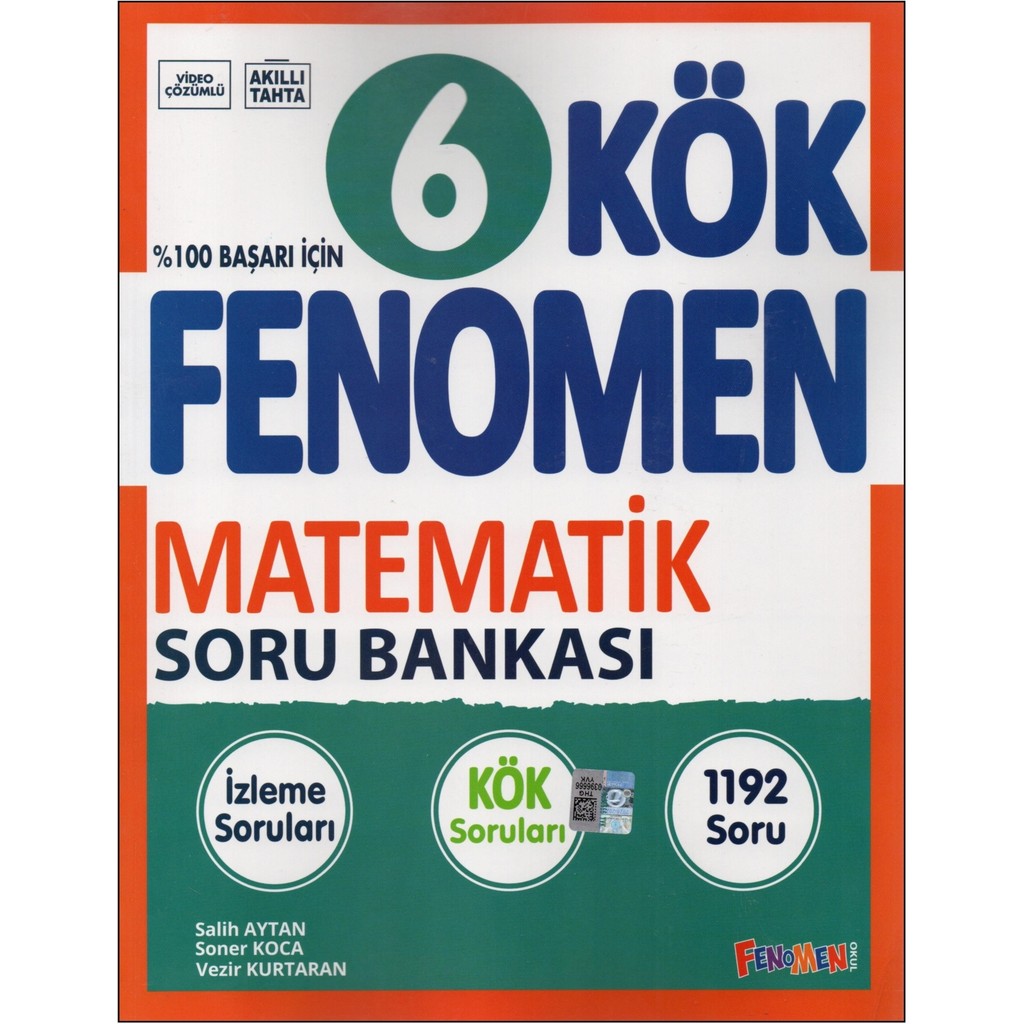 Fenomen 6.sınıf Kök Matematik Soru Bankası Matematik Fiyatı
