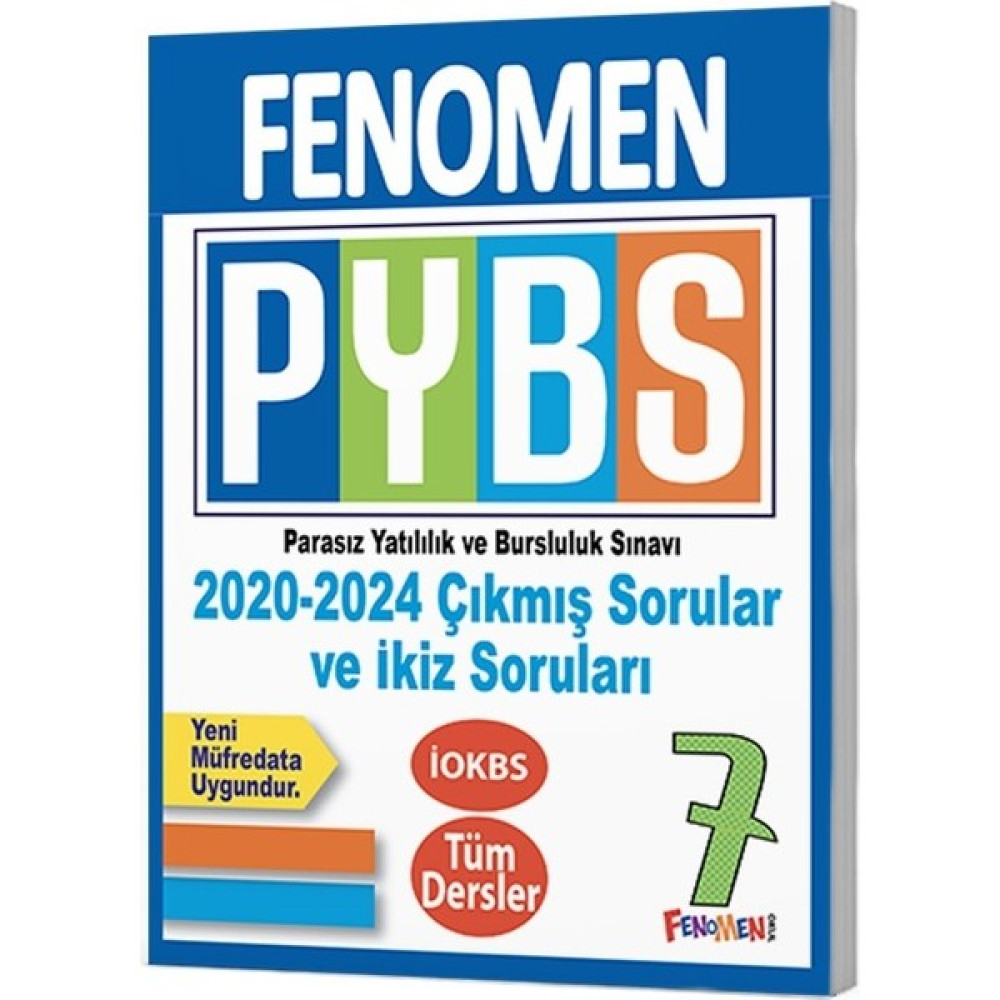 Fenomen 7 Pybs Tüm Dersler Çıkmıs Sorular ve Ikız Soruları (2020-2024) Tüm Dersler Fiyatı