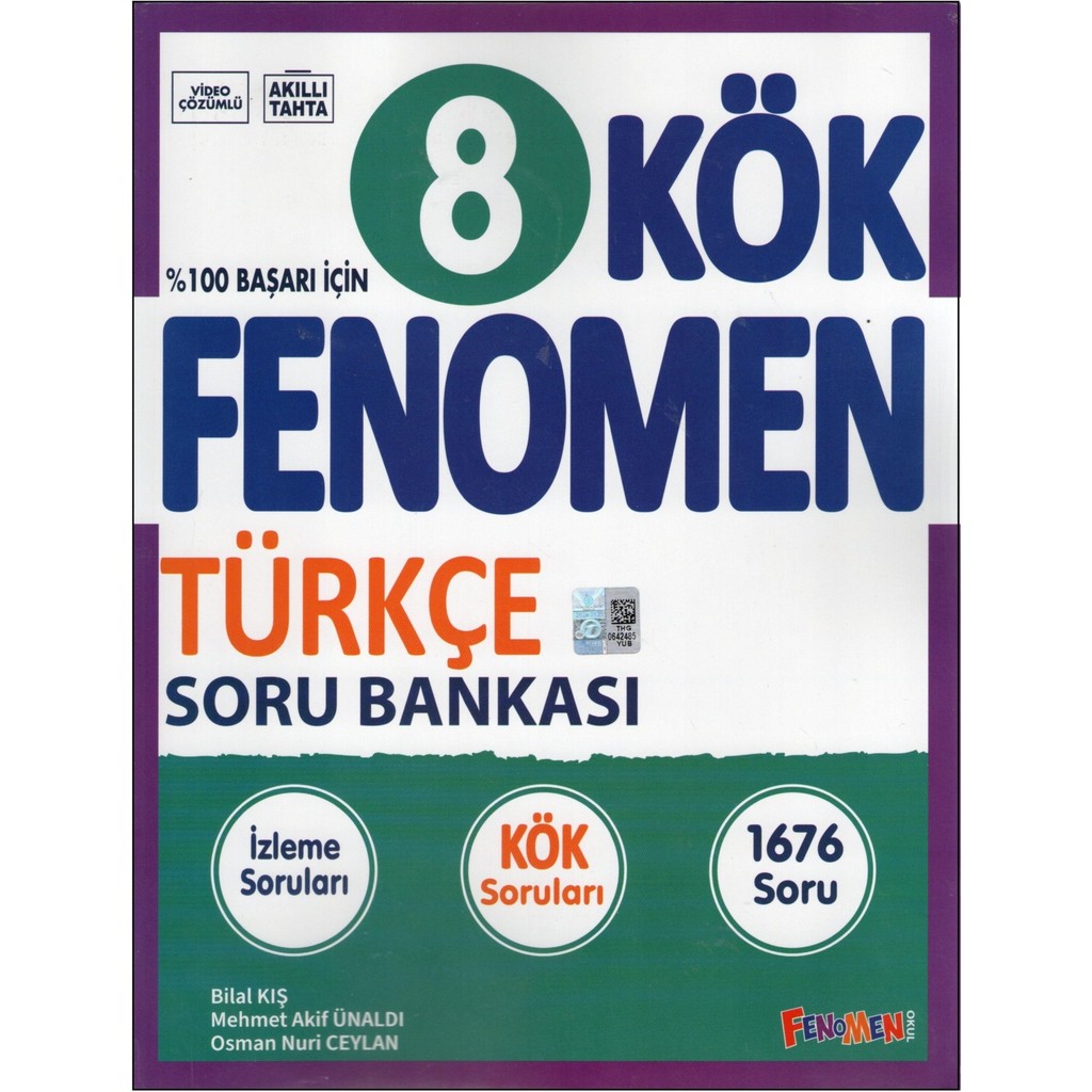 Fenomen 8. Sınıf Türkçe Kök Soru Bankası Türkçe Fiyatı